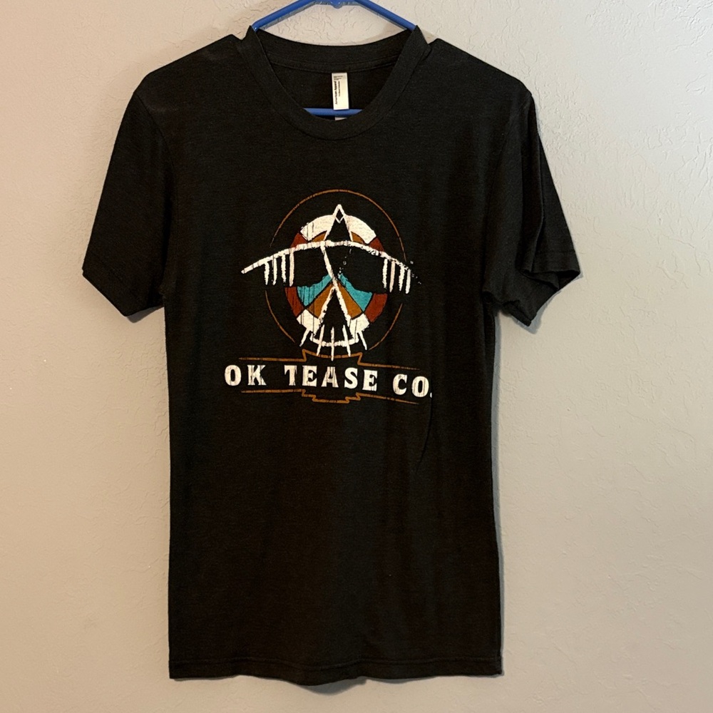 OK Tease Co Logo Black Tee